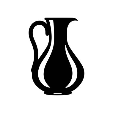 Jug icon isolated on white background. Vector illustration.