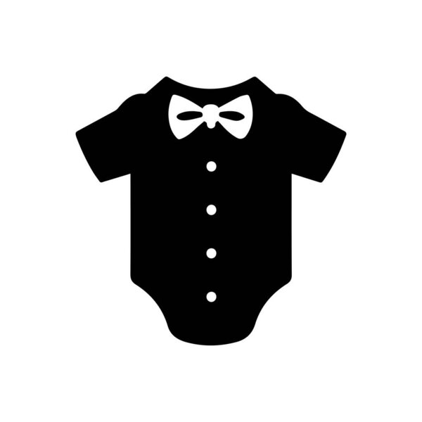 Baby suit childhood clothes.vector template style design.