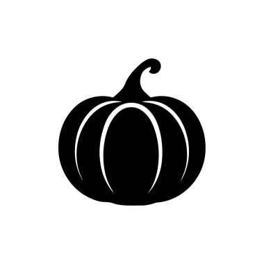 Balkabağı doğal sebze organik vektör tasarımı.