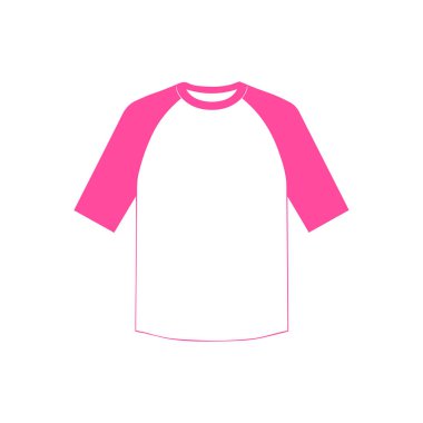 Gömlek kumaşı simgesi ön biçim vektör tasarımı moda.