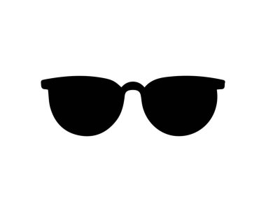 Güneş gözlüğü siyah ikon moda stil göz klasik güzel arka plan tasarımı.