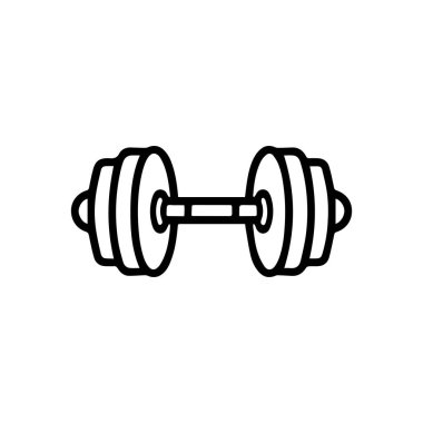 Aptal spor salonu taslak ikonu güçlü sağlıklı tasarım eğitimi.