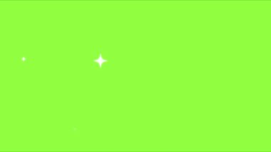 Yıldızlar ışık efekti evren gece animasyonu taze tasarım.