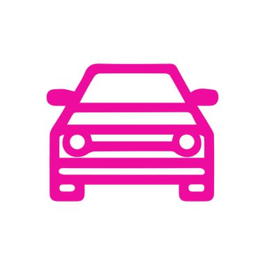 Araba siyah taslak simgesi hızlı seyahat sürücü elektrikli makine tasarımı.