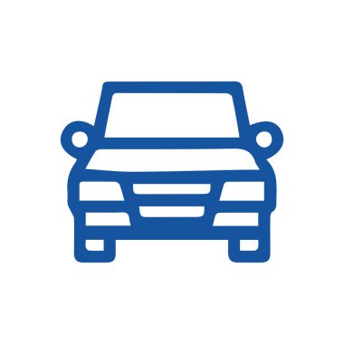 Araba siyah taslak simgesi hızlı seyahat sürücü elektrikli makine tasarımı.