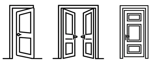 Kapı simgesi siyah ev aç ve ana hatları kilitle tasarıma gir.