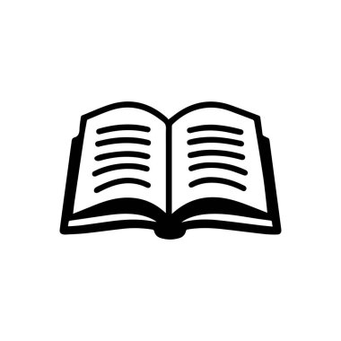 Sayfaları görünen bir kitap satırı simgesi aç.