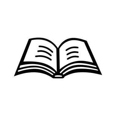 Sayfaları görünen bir kitap satırı simgesi aç.