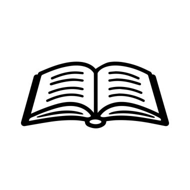 Sayfaları görünen bir kitap satırı simgesi aç.