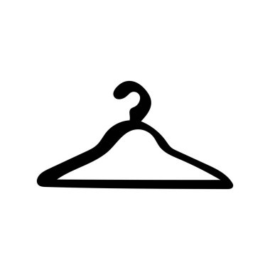 Giysiler siyah-beyaz ikon moda tasarımı.