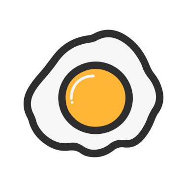 Sarı yumurtalı sahanda yumurta..