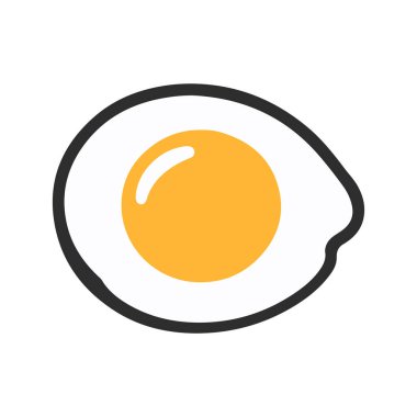 Sarı yumurtalı sahanda yumurta..