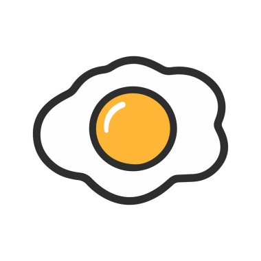 Sarı yumurtalı sahanda yumurta..