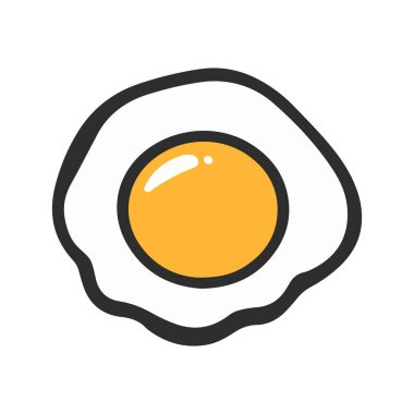 Sarı yumurtalı sahanda yumurta..