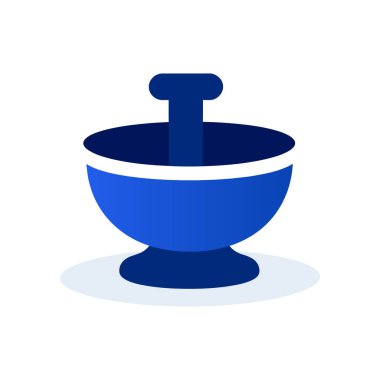 Mavi Havan ve Pestle Simgesi, Eczane ve Tıp Sembolü