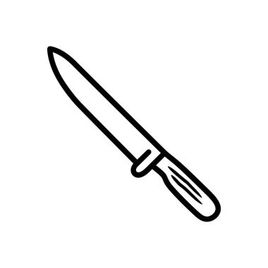 Katana Kılıç Koleksiyonu siyah simge beyaz arkaplan