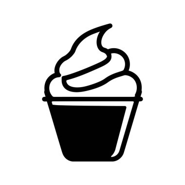 Kaşık Taslaklı Dondurma Kasesi