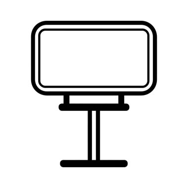 Bu siyah çizgili ve şeffaf arkaplan üzerine kurulmuş basit bir reklam panosu. Temiz, minimalist tasarım kullanılmaya hazır.