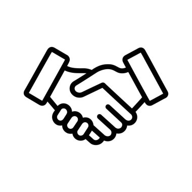 Ana hatlara göre, beyaz arka planda iki el titriyor. Şirket anlaşmasını, ortaklığı ve iş anlaşmasını temsil ediyor..