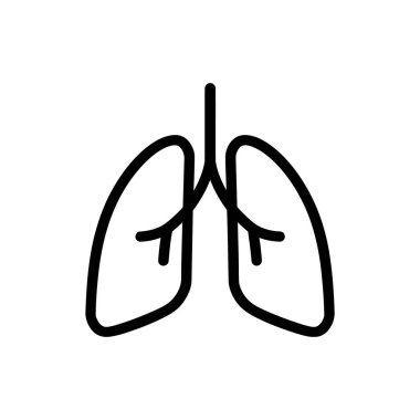 Siyah, insan ciğerlerini bembeyaz bir arkaplan üzerinde mükemmel bir şekilde tasvir ederek, onu eğitim, tıbbi veya bilimsel amaçlar için ideal kılıyor..