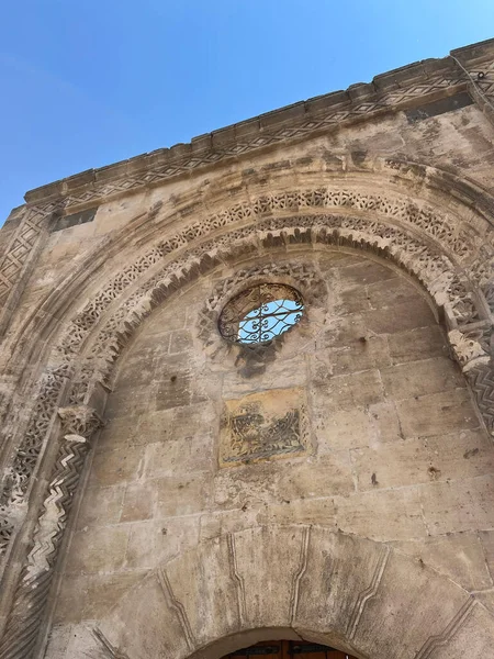 Історична Церква Старовинний Собор Подорожі Будівля Кам Яна Стіна Дизайн — стокове фото