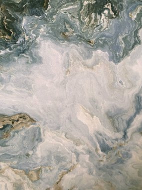 Mavi mermer arkaplan dokusu mermer desen renk dalgası beyaz duvar doğal tasarım