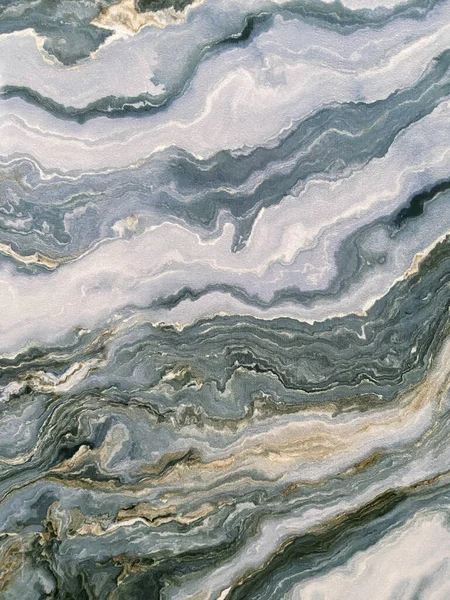 Mavi mermer arkaplan dokusu mermer desen renk dalgası beyaz duvar doğal tasarım