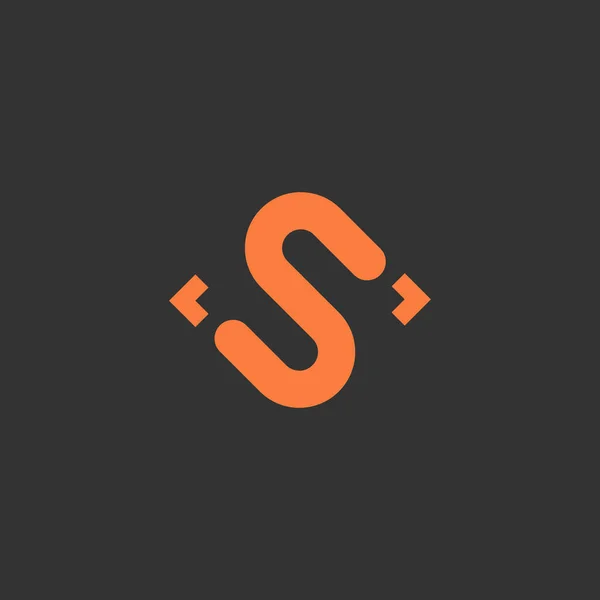 Luxe Logo Design Met Letter — Stockvector