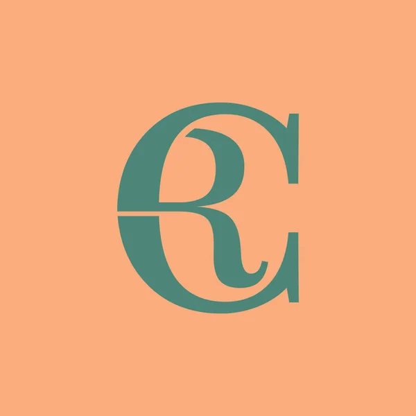 Σχέδιο Λογότυπου Γράμμα — Διανυσματικό Αρχείο
