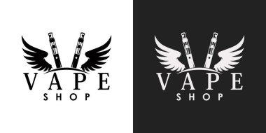 vape logo tasarımı modern konsept