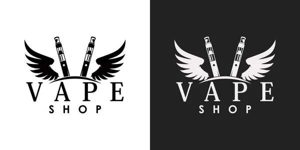 Дизайн Логотипа Vape — стоковый вектор
