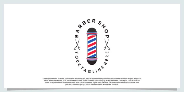 Szablon Projektu Logo Zakładu Fryzjerskiego — Wektor stockowy