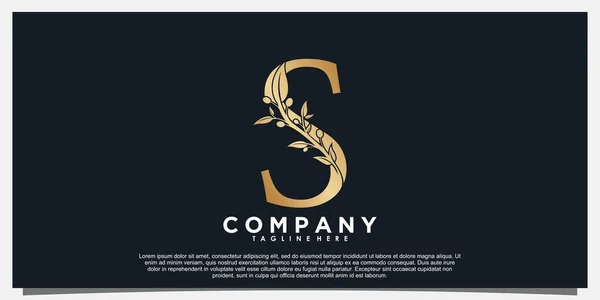 Letra Design Logotipo Com Ícone Azeitona Conceito Único —  Vetores de Stock