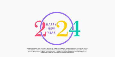 2024 numaralı logo tasarımı.