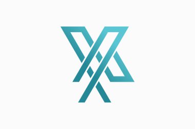  İşinizi başlatmak için x harfi logo tasarımı