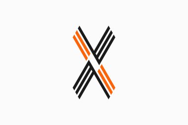  İşinizi başlatmak için x harfi logo tasarımı