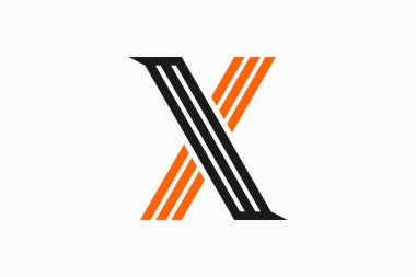 İşinizi başlatmak için x harfi logo tasarımı