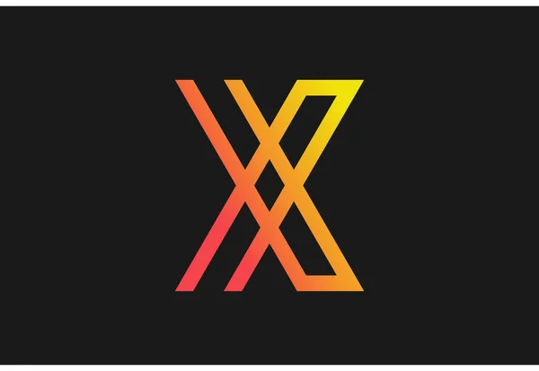 Písmeno Logo Design Pro Parafování Vašeho Podnikání — Stockový vektor