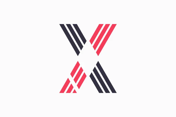 最初のあなたのビジネスのための文字Xのロゴの設計 — ストックベクタ