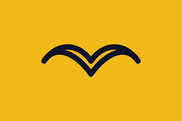 最初のあなたのビジネスのための手紙Mのロゴの設計 — ストックベクタ