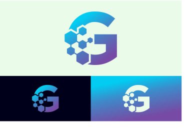 harf teknolojisi logo tasarımı modern konsept ile