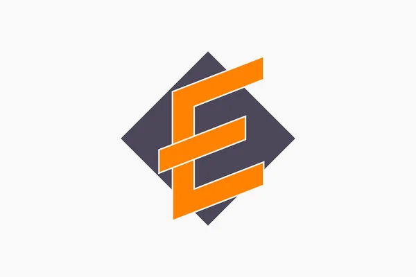 Оригінальний Дизайн Логотипу Електронної Літери Вашого Бізнесу — стоковий вектор