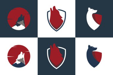 Kurt logosu dizaynı basit bir konsept.