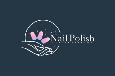 Güzellik ve moda modern konsept ile güzellik tırnağı tasarımı