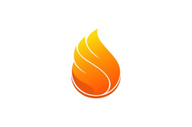 fire design with a modern concept clipart