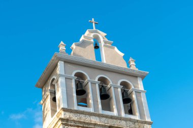 Santo Domingo 'daki kilise çan kulesi.
