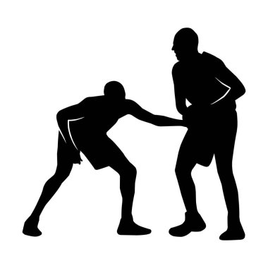 Basketbol oyuncusu siluetleri, basketbol siluetleri.