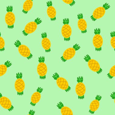 Ananas desenleri. Eğer meyve suyu satıyorsanız ya da sadece meyve suyu satıyorsanız duvar tasarımınız için kullanabilirsiniz.