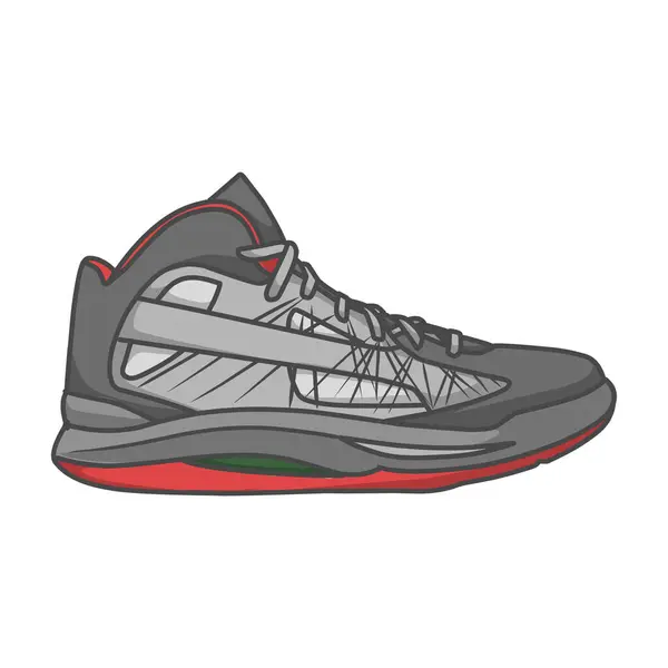 Zapatillas Juveniles Diseño Icono Puede Utilizar Para Ilustración Del Producto — Vector de stock