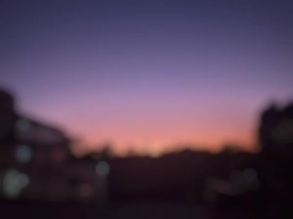 Schöner Sonnenuntergang Der Stadt — Stockfoto